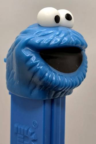 PEZ - Sesame Street - Cookie Monster - Blue Head