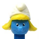 PEZ - Smurfette A Etched Tongue, Eyes and Lashes