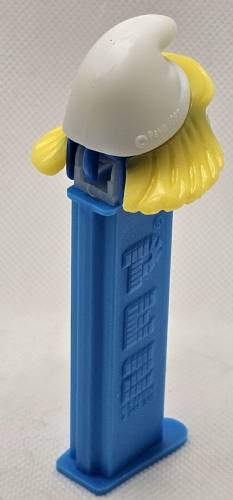 PEZ - Smurfs - Series A - Smurfette - Painted Eyes and Lashes - A