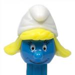 PEZ - Smurfette A Etched Eyes, Painted Lashes