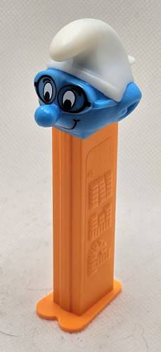 PEZ - Smurfs - Series B - Brainy Smurf - A