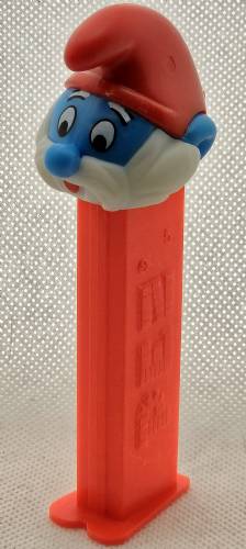 © Bryan Whalen PEZ - Smurfs - Series B - Papa Smurf - B