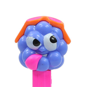 PEZ - Sourz - Sour Blue Raspberry - Purple Head