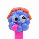 PEZ - Sour Blue Raspberry  Purple Head