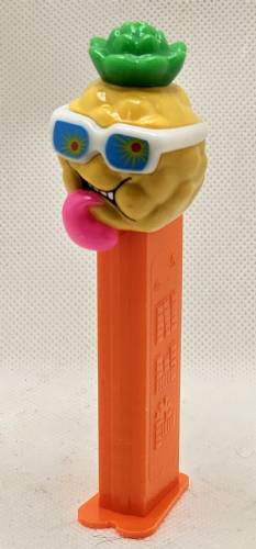 PEZ - Sourz - Sour Pineapple - Yellow Head