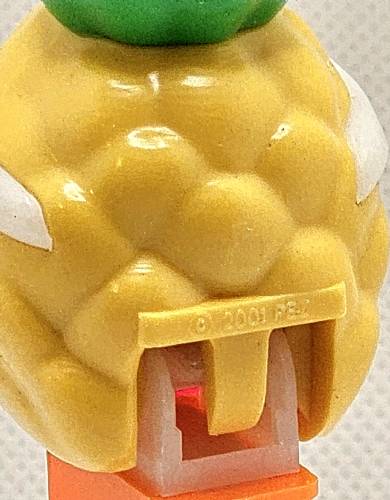 PEZ - Sourz - Sour Pineapple - Yellow Head