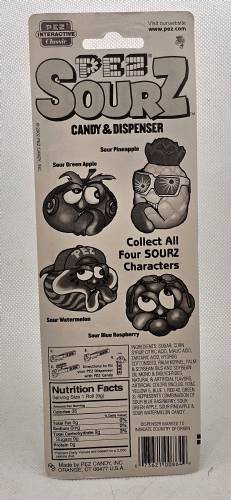 PEZ - Sourz - Sour Watermelon - Light Green Head