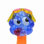 PEZ - Sour Blue Raspberry  Blue Crystal Head