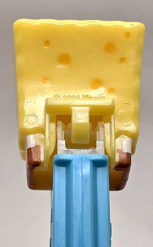 PEZ - SpongeBob SquarePants - SpongeBob in Shirt - yellow head, full shirt - A