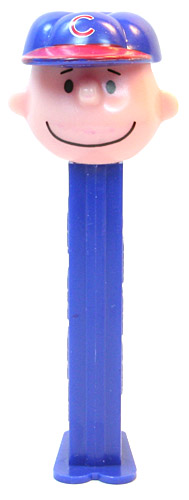 PEZ - Sports Promos - Baseball - Chicago Cubs Charlie Brown - B