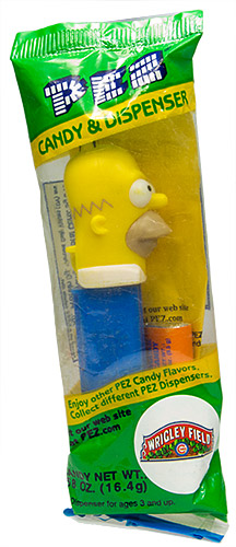 PEZ - Sports Promos - Baseball - Chicago Cubs Homer Simpson