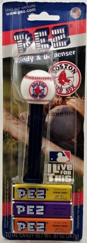 PEZ - Sports Promos - MLB Balls - Ball - Boston Red Sox - A