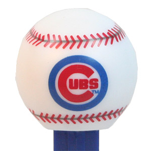 PEZ - Sports Promos - MLB Balls - Ball - Chicago Cubs - A
