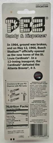 PEZ - Sports Promos - MLB Balls - Ball - St Louis Cardinals - A