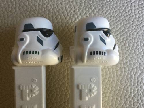 PEZ - Star Wars - Series A - Storm Trooper - ivory white