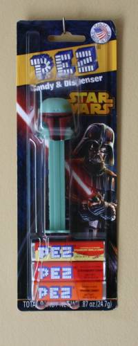 PEZ - Star Wars - Series B - Boba Fett - light gray - A