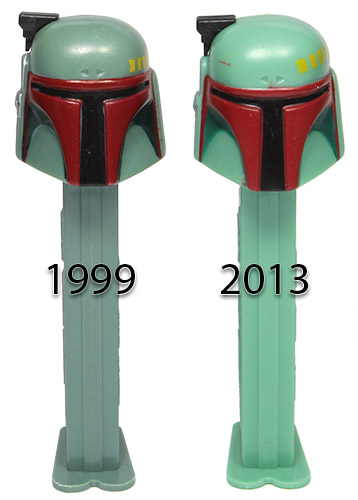 PEZ - Star Wars - Series B - Boba Fett - light gray - A