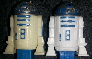 PEZ - Star Wars - Series C - R2-D2 - ivory white - A