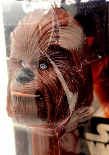 PEZ - Star Wars - Series D - Chewbacca - light dull brown - B
