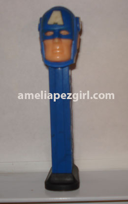 PEZ - Super Heroes - Marvel - Captain America - Blue Hood - A