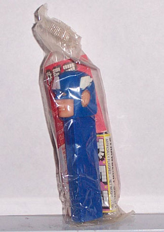 PEZ - Super Heroes - Marvel - Captain America - Blue Hood - A