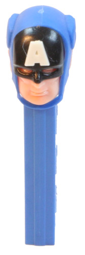 PEZ - Super Heroes - Marvel - Captain America - Blue Hood, Black Mask - A