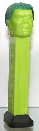 PEZ - Super Heroes - Marvel - Incredible Hulk - Light Green Face - A