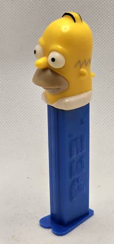 PEZ - Simpsons - Homer Simpson - Tan thin hair - A