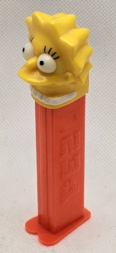 PEZ - Simpsons - Lisa Simpson - Fox copyright