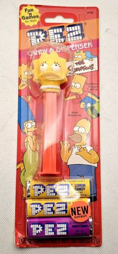 PEZ - Simpsons - Lisa Simpson - Fox copyright