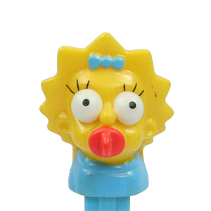 PEZ - Simpsons - Maggie Simpson - Fox copyright