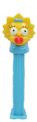 PEZ - Simpsons - Maggie Simpson - Fox copyright