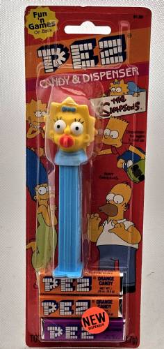 PEZ - Simpsons - Maggie Simpson - Fox copyright