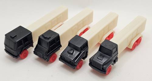 PEZ - Trucks - Misfits - Cab #R1 - Black Cab, Red Wheels - B