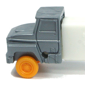 PEZ - Trucks - Misfits - Cab #R1 - Silver Cab, Orange Wheels - B