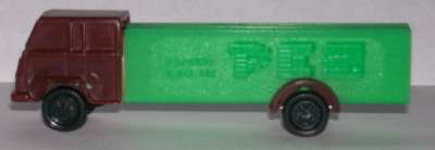 PEZ - Trucks - Series A - Cab #1 - Brown Cab - A