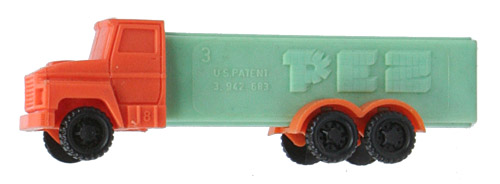 PEZ - Trucks - Series B - Cab #8 - Orange Cab