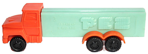 PEZ - Trucks - Series B - Cab #8 - Orange Cab