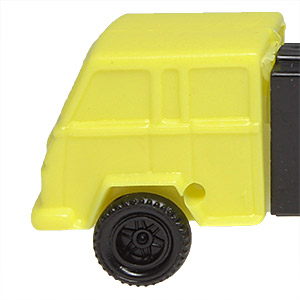 PEZ - Trucks - Series C - Cab #1 - Yellow Cab - B