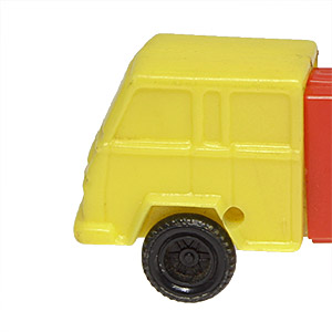 PEZ - Trucks - Series C - Cab #1 - Yellow Cab - B