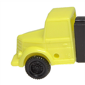 PEZ - Trucks - Series C - Cab #16 - Yellow Cab - B