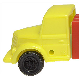 PEZ - Trucks - Series C - Cab #16 - Yellow Cab - B