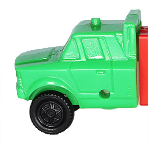 PEZ - Trucks - Series C - Cab #2 - Green Cab