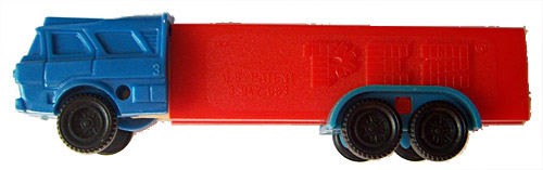 PEZ - Trucks - Series C - Cab #3 - Blue Cab