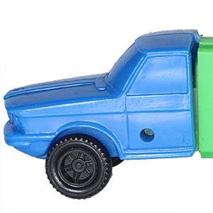 PEZ - Trucks - Series C - Cab #4 - Blue Cab - B