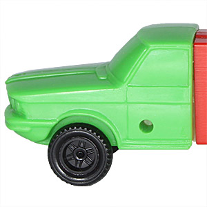 PEZ - Trucks - Series C - Cab #4 - Green Cab - B