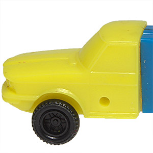 PEZ - Trucks - Series C - Cab #4 - Yellow Cab - B