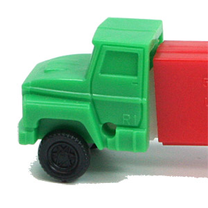 PEZ - Trucks - Series D - Cab #R1 - Green Cab - B
