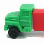 PEZ - Cab #R1 B Green Cab on red