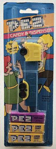 © Bryan Whalen PEZ - Trucks - Series D - Cab #R4 - Yellow Cab - B